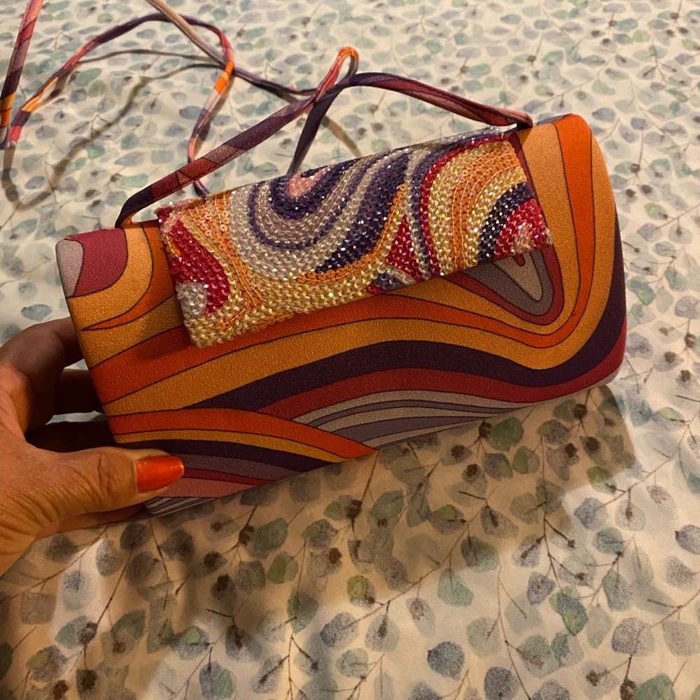 Beautiful crossbody clutch